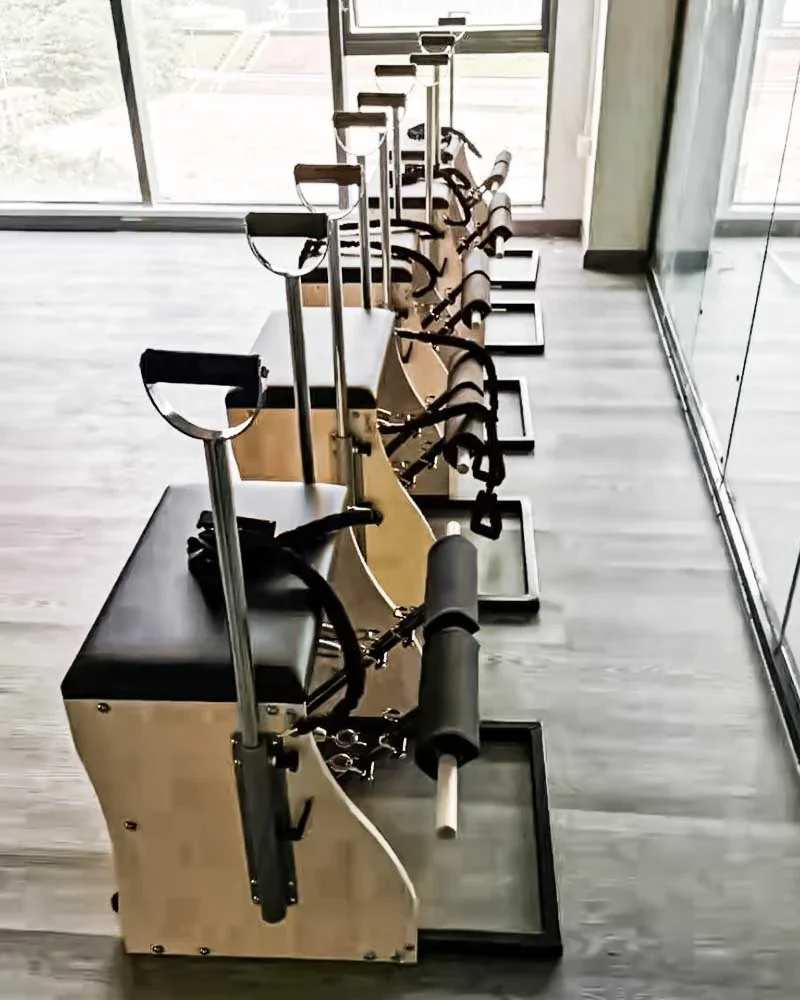 Pilates Yoga Combo - Queenlife Eco Manici in legno 4