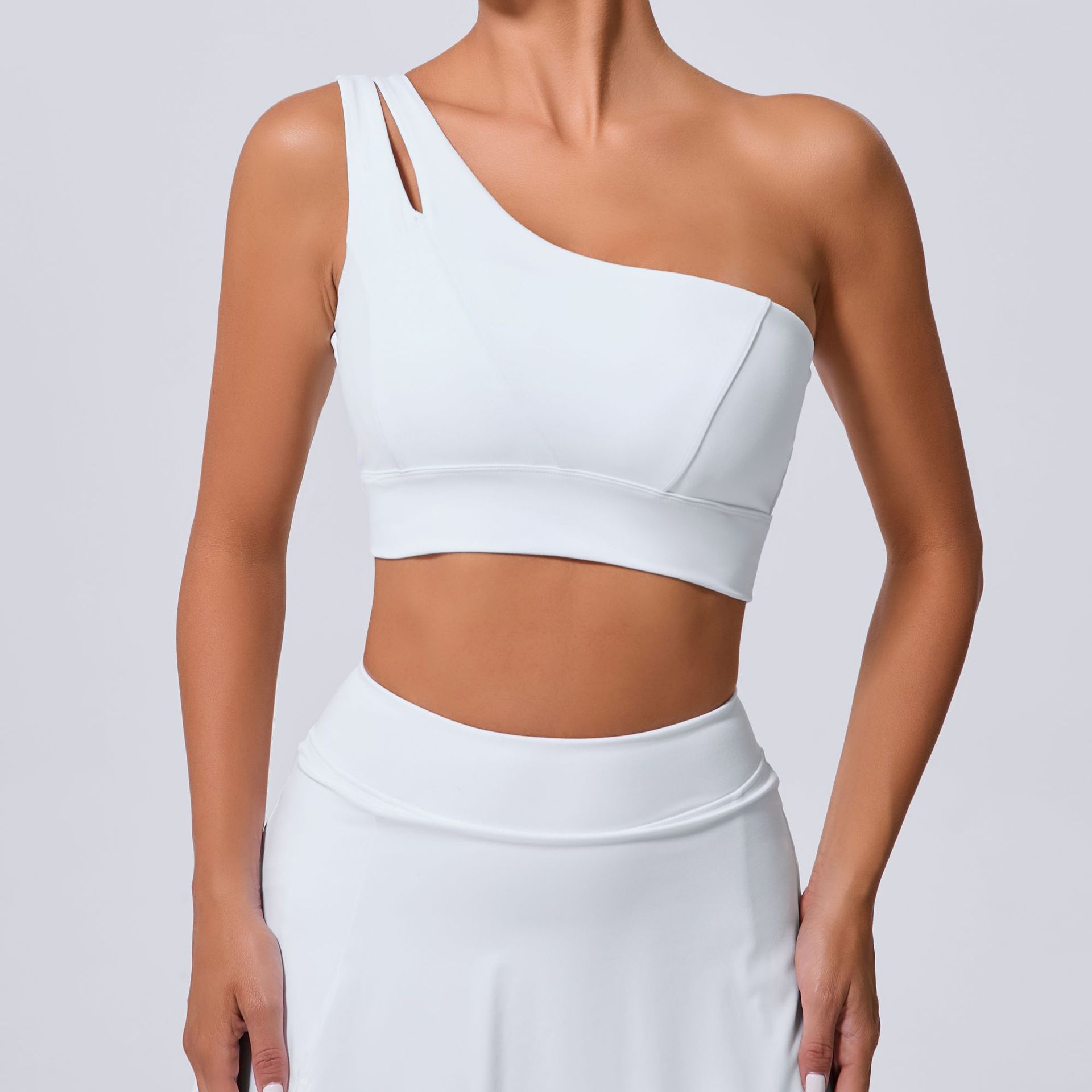 Pilates Yoga Wear - Reggiseno Sportivo Push-Up Donna, Top Sportivo,