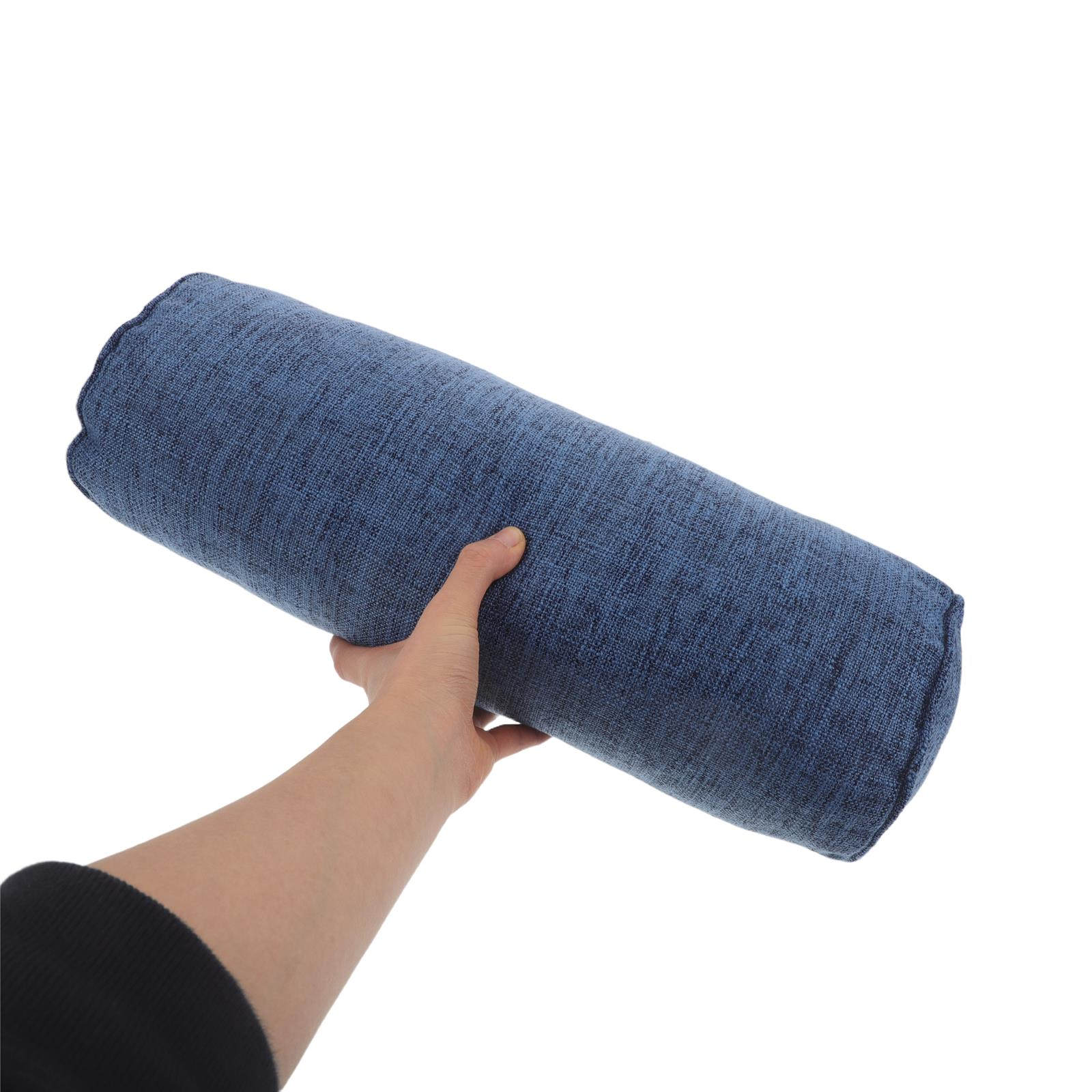 Bolster Cushion Round - Cuscino cilindrico per yoga, supporto lombare,