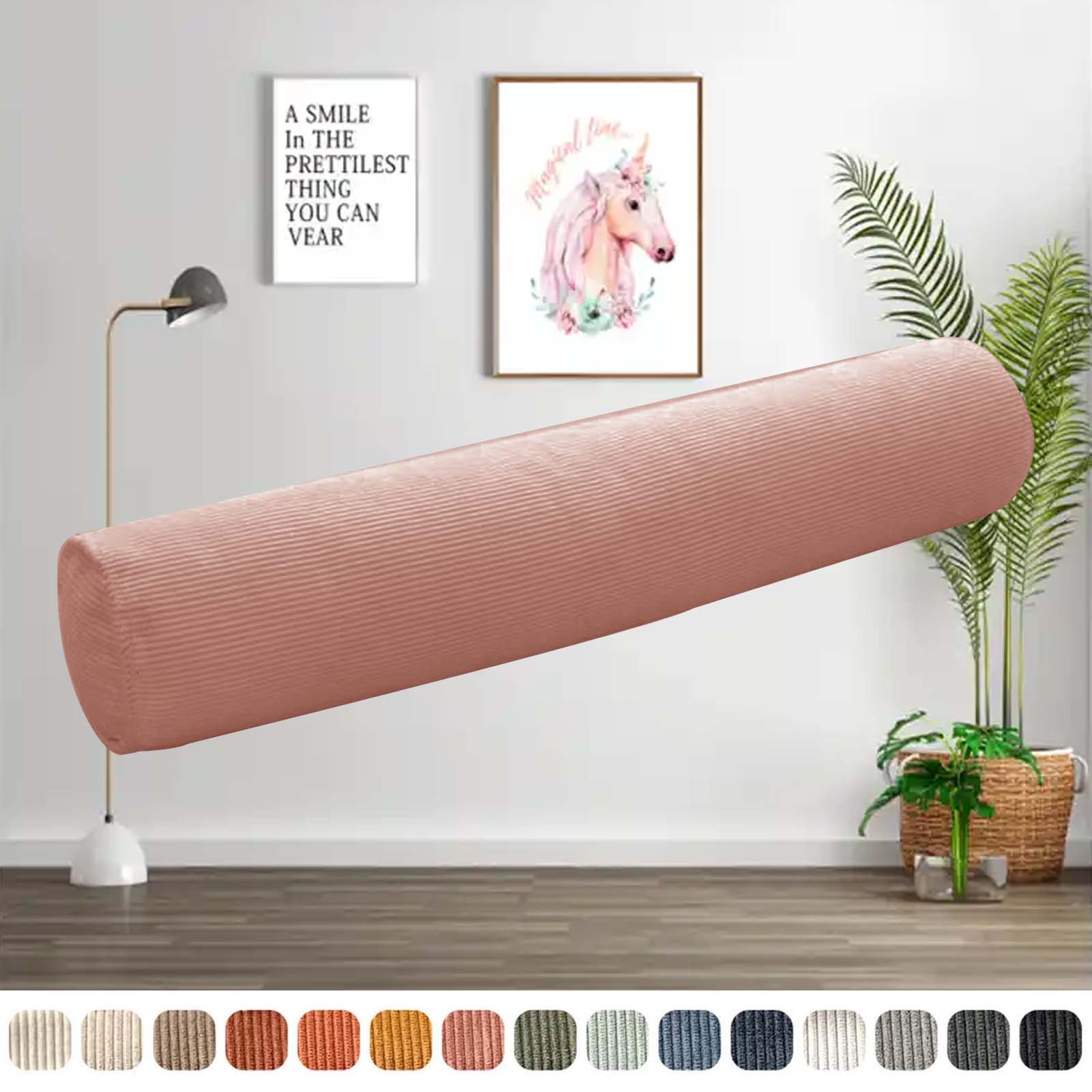 Bolster Cushion Round - Cuscino lungo rotondo in velluto a