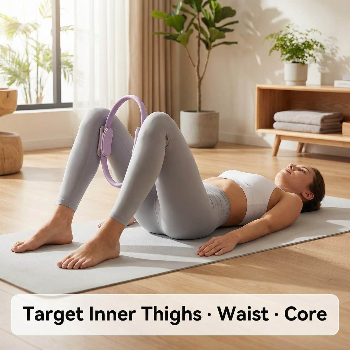 Pilates Yoga Home - Anello Pilates da 38 cm, Cerchio