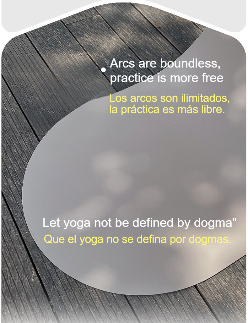 Tappetino Yoga in Gomma Natura - Pilates Yoga Or Gym recensione e prezzo