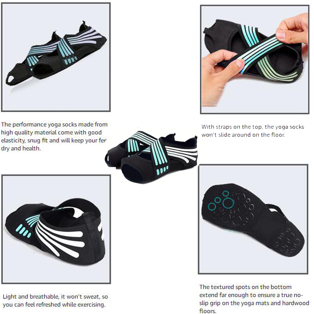 1 Paio di Calzini Antiscivolo  - Pilates Yoga Shoes recensione e prezzo