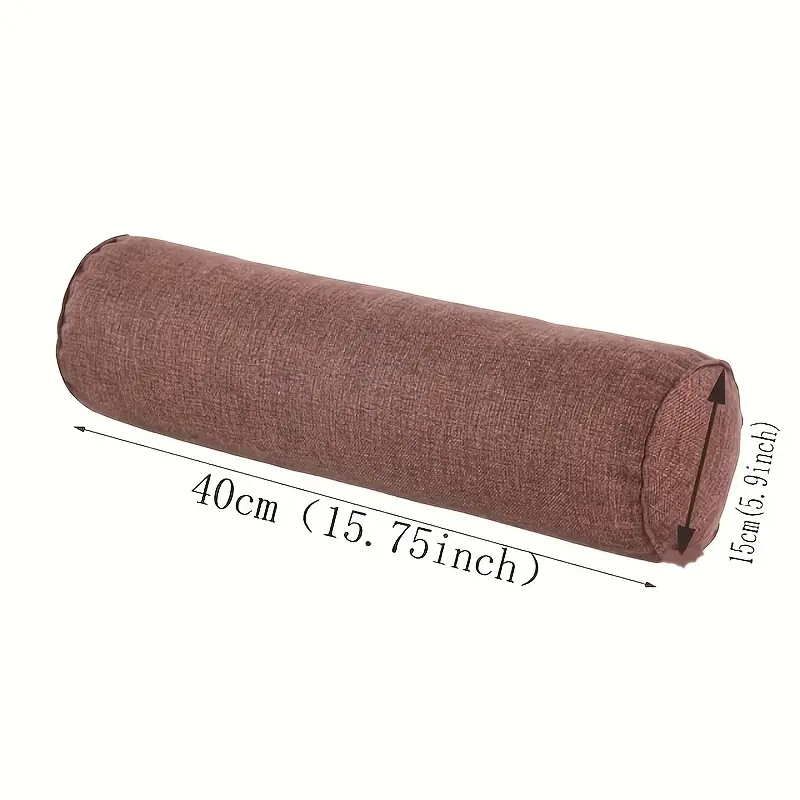 1 fodera per cuscino in lino,  - Bolster Cushion Round recensione e prezzo
