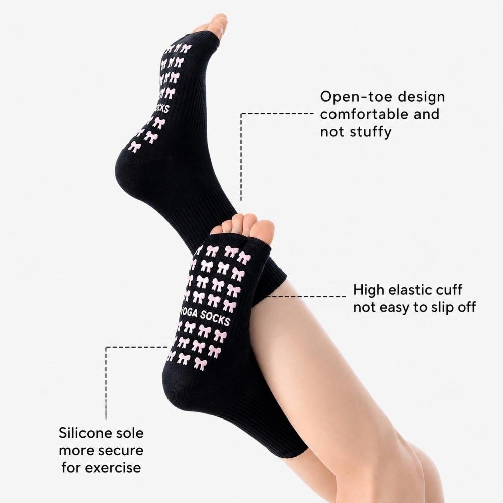 Calzini da Pilates in Cotone a - Youtube Yoga Pilates recensione e prezzo